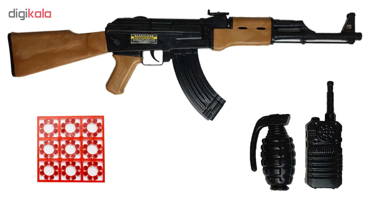 تفنگ اسباب بازی گلدن گان مدل AK-47  main 1 1