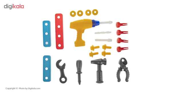 ست اسباب بازی ابزار مکانیکی کودک مدل Mr.Mechanic main 1 3