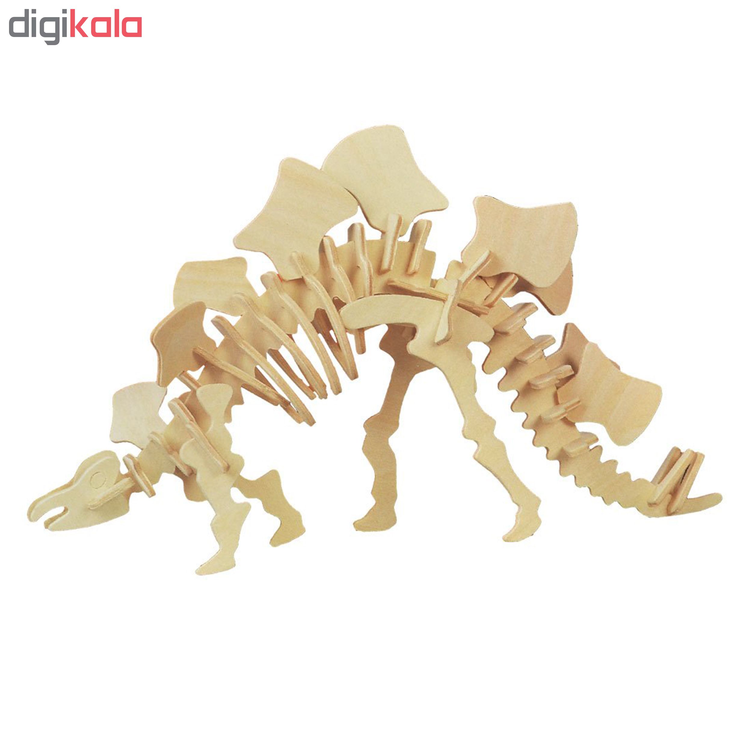 ساختنی طرح دایناسور مدل Stegosaurus - di 056 main 1 1