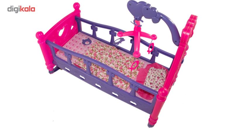 تخت گهواره عروسک مدلBaby Born