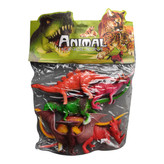 فیگور طرح حیوانات مدل دایناسور مجموعه ۶ عددی