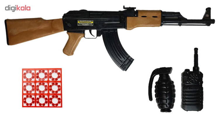 تفنگ اسباب بازی گلدن گان مدل AK-47 main 1 1