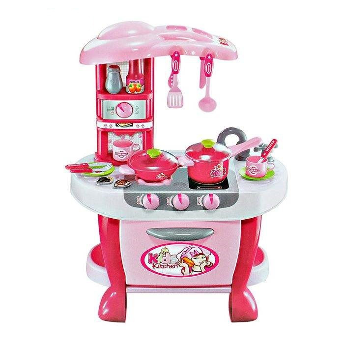 ست اسباب بازی آشپزخانه بی بی برن مدل سوپر BARBIE KITCHEN