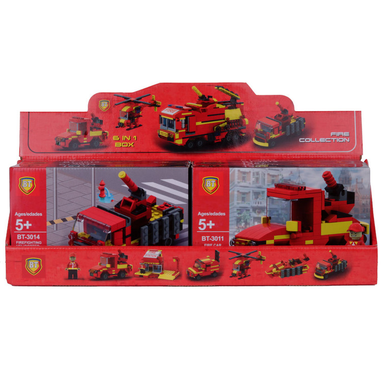 ساختنی مدل آتش نشانی بسته 6 عددی