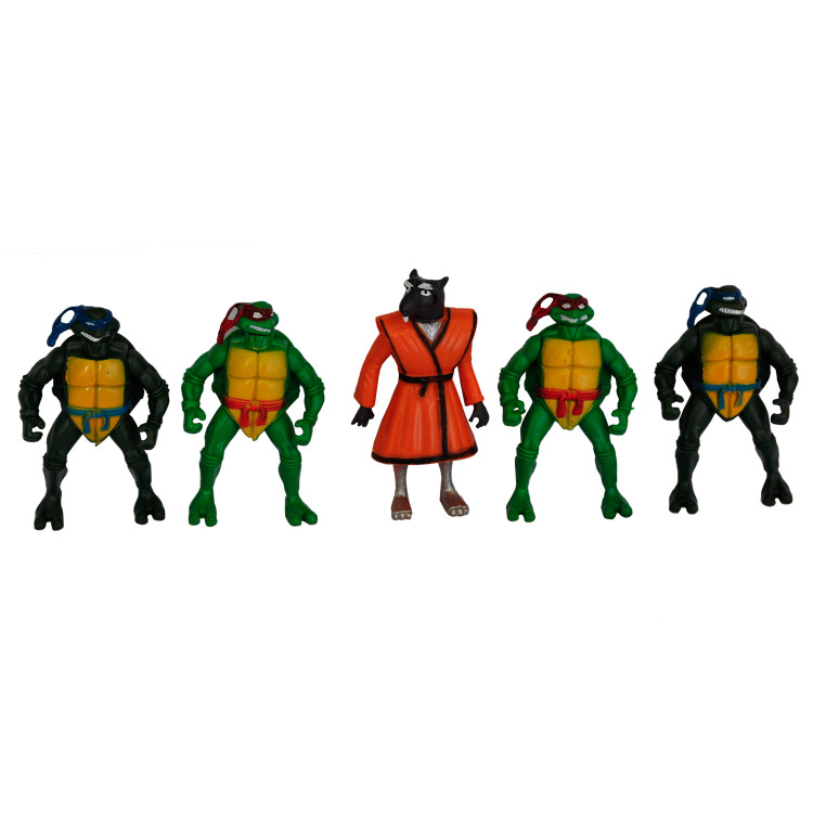اکشن فیگور طرح لاکپشت های نینجا کد 2628 بسته 5 عددی