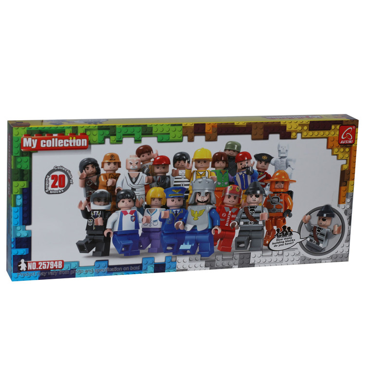 فیگور اوسینی طرح مشاغل کد 25794B بسته 20 عددی main 1 2