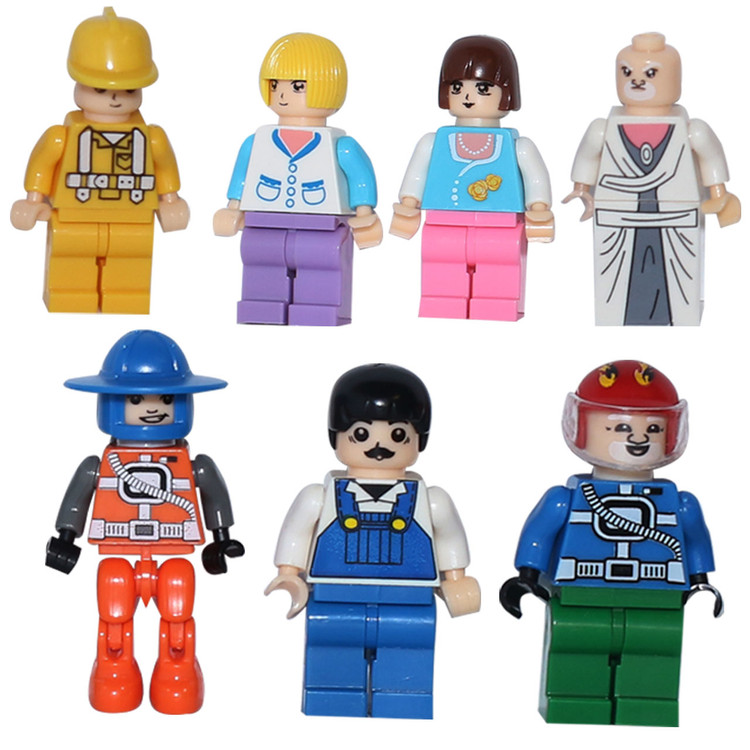 فیگور اوسینی طرح مشاغل کد 25794B بسته 20 عددی main 1 4