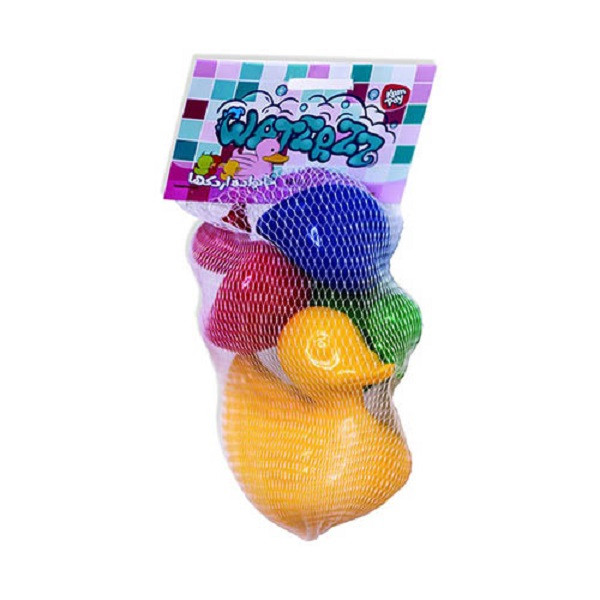 عروسک حمام مدل خانواده اردک مجموعه 4 عددی