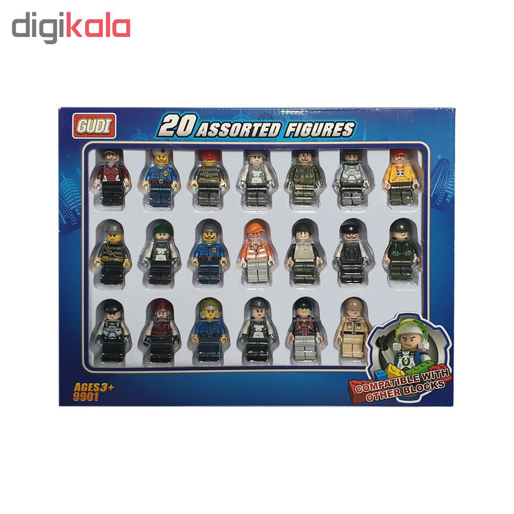 فیگور گودی کد 9901 مجموعه 20 عددی main 1 1
