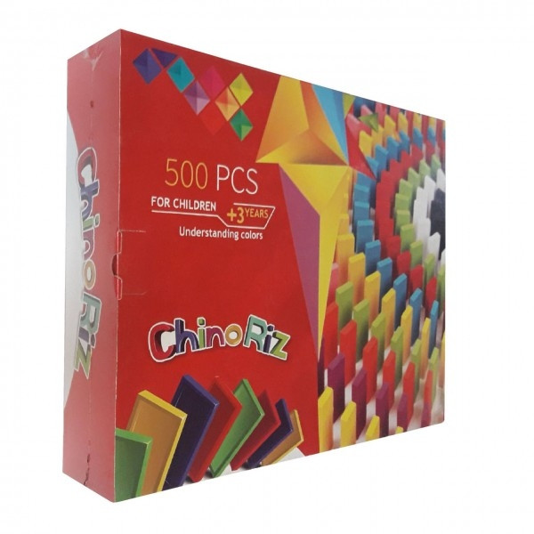 بازی فکری چینو ریز طرح دومینو کد 500