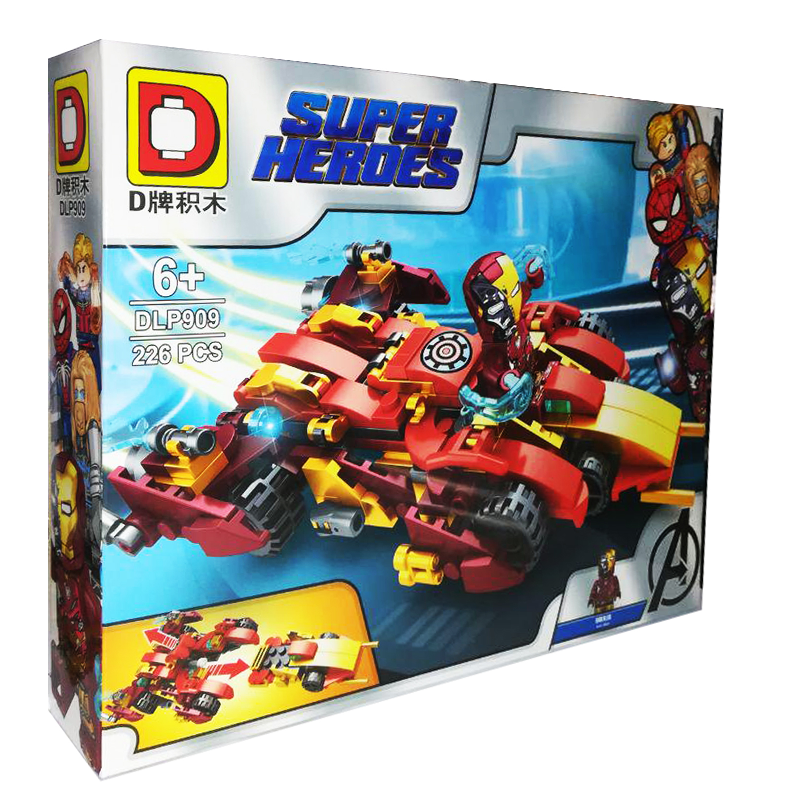 ساختنی سری super heroes مدل Iron man کد 3259