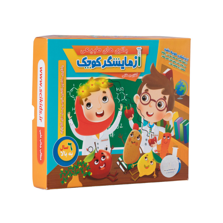 بازی آموزشی آزمایشگر کوچک مدل باتری های طبیعی