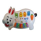 بازی آموزشی ارگ موزیکال طرح حیوانات مدل Happy rabirt