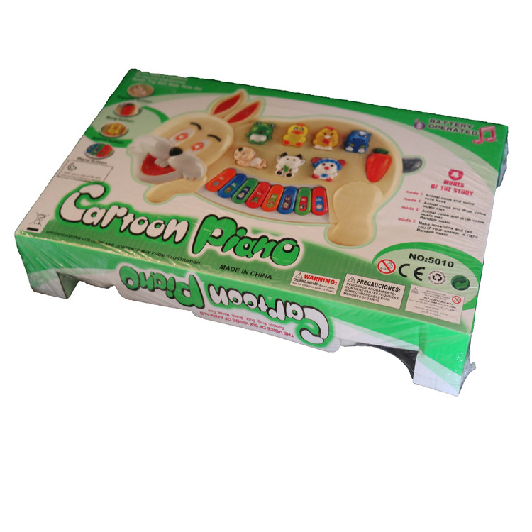 بازی آموزشی ارگ موزیکال طرح حیوانات مدل Happy rabirt main 1 3