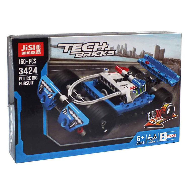 ساختنی جی سی مدل ماشین پلیس عقب کش کد ۳۴۲۴