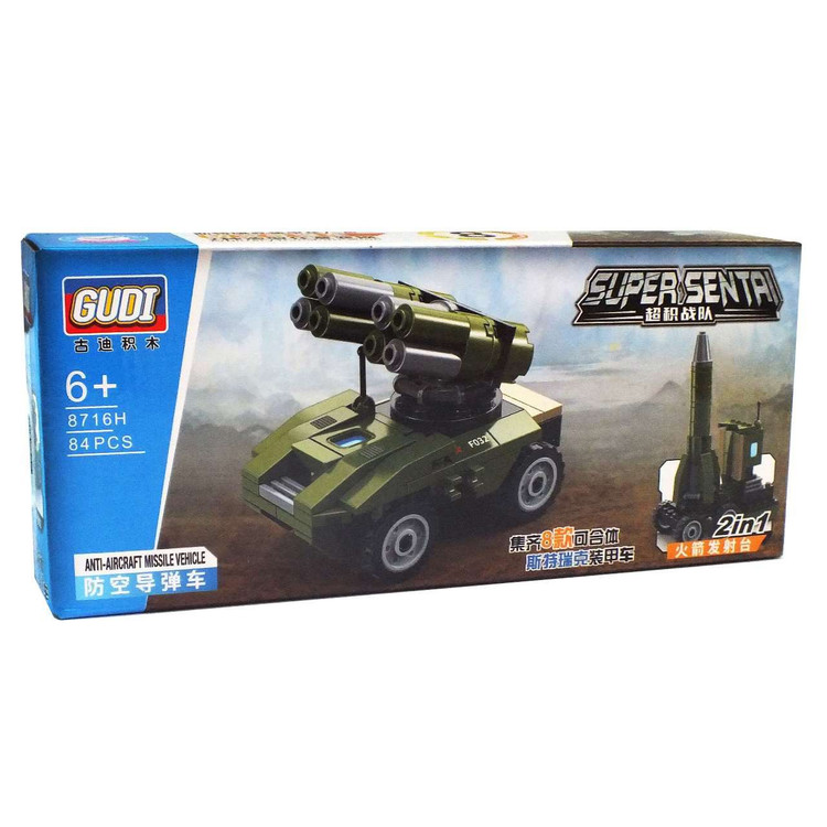 ساختنی گودی مدل ضد هوایی با خودرو کد 8716H