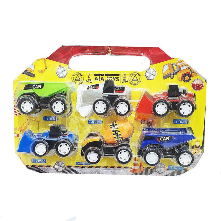 ماشین بازی مدل راه سازی مجموعه 6 عددی main 1 1