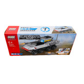 ساختنی گودی مدل ماشین زره پوش با کشتی جنگی کد 8709G