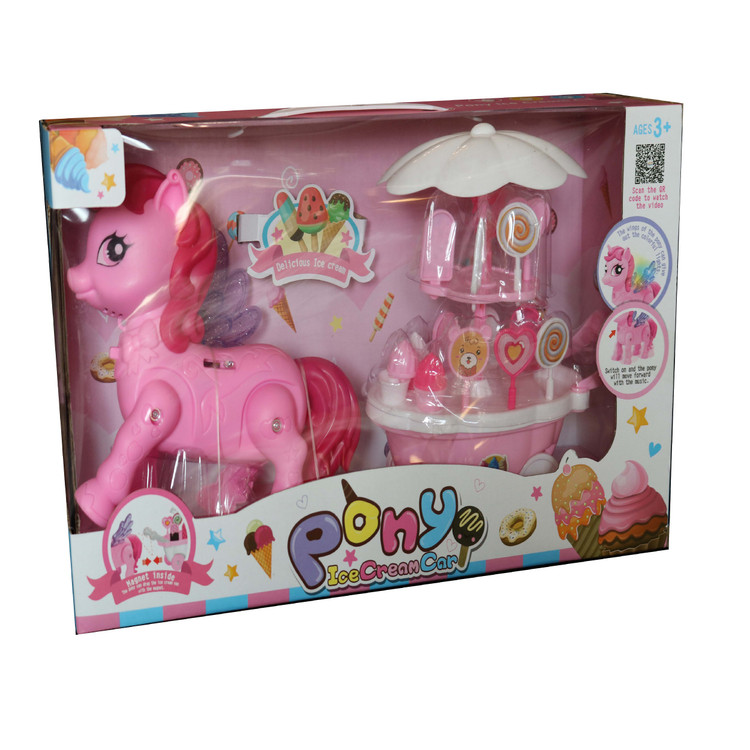 اسباب بازی مدل پونی موزیکال مدل بستنی فروش