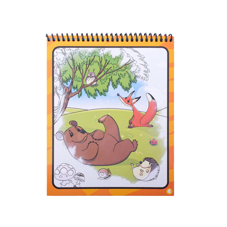 بازی آموزشی مدل دفترچه رنگ آمیزی حیوانات main 1 4