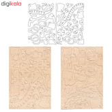 ساختنی طرح دایناسور مدل Stegosaurus - di 056 main 1 2