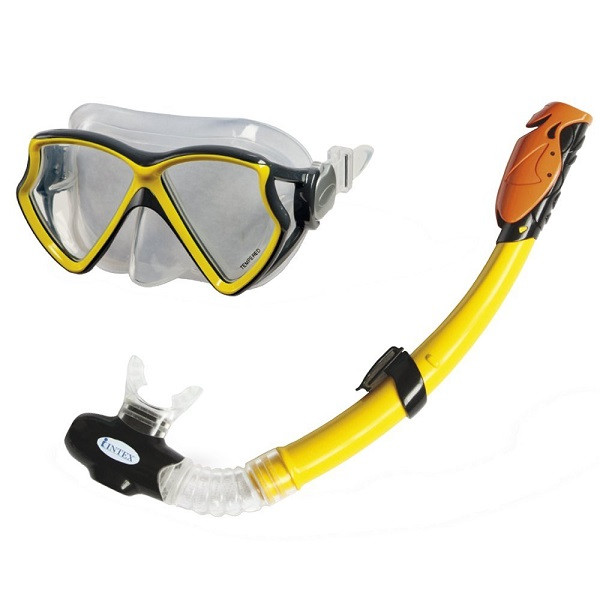 عینک و اسنورکل شنا اینتکس مدل 55960NP