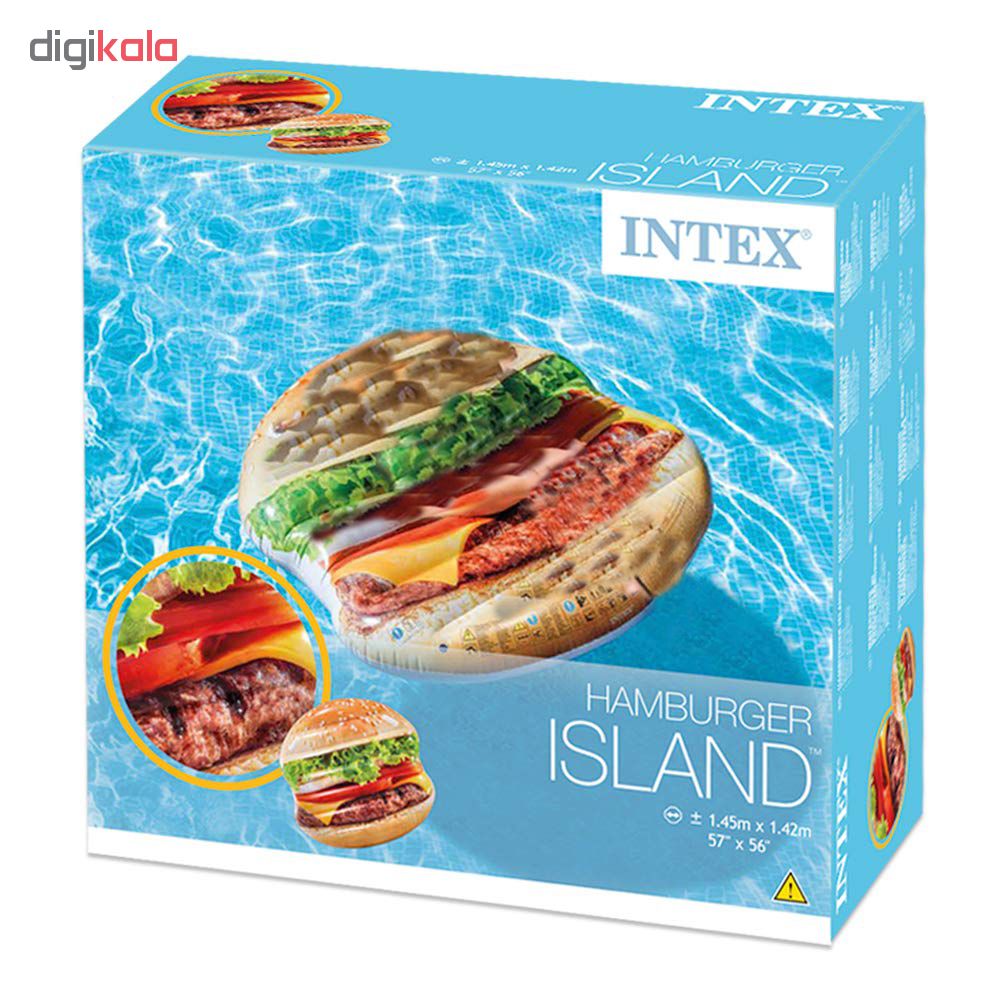 تشک بادی اینتکس طرح همبرگر 58780 main 1 4