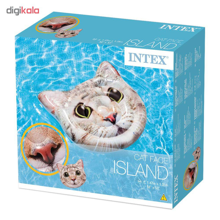 تشک بادی اینتکس طرح گربه 58784 main 1 4
