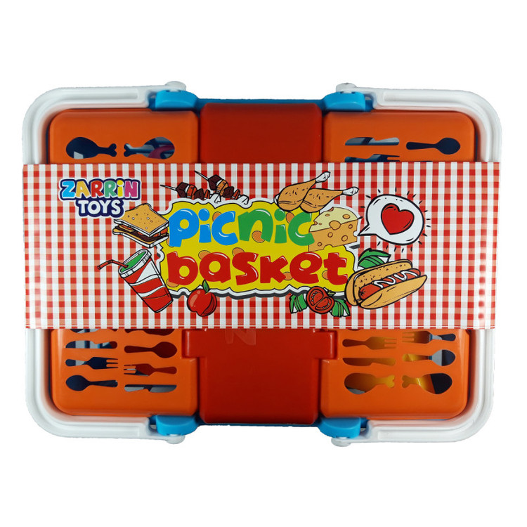 ست اسباب بازی آشپزخانه زرین تویز مدل picnic basket