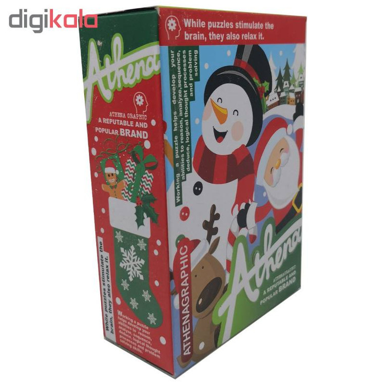 پازل 20 تکه آتنا طرح Santa Claus