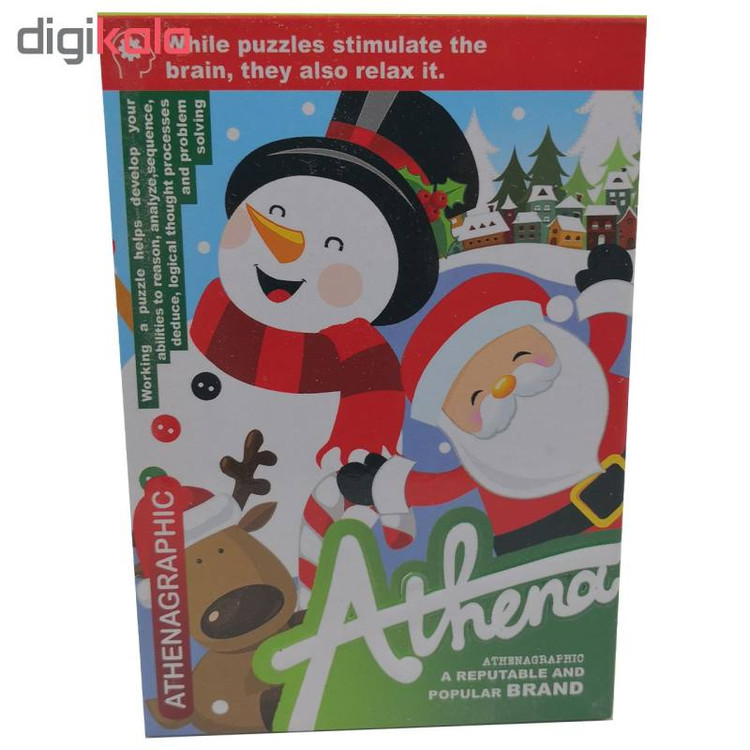 پازل 20 تکه آتنا طرح Santa Claus